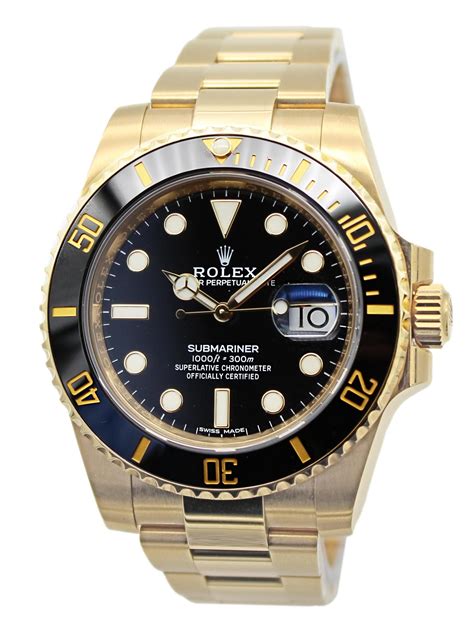 ebay rolex submariner black yellow gold|Rolex Submariner yellow gold price.